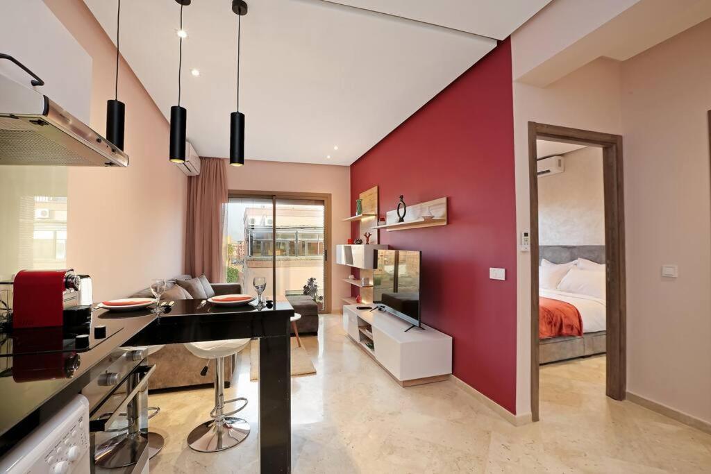 Elegant And Brand New Appart In Hypercenter Of Marrakech Marrakesh Exterior foto